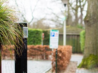 Zugangssäule zum Öffnen der Schranke