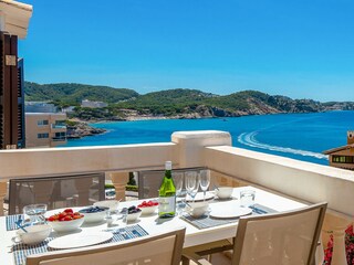 Terrace with sea view