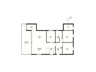 Ferienhaus Rønde Grundriss 31