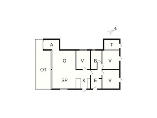 Ferienhaus Rønde Grundriss 31