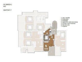 Apartment Stara Novalja Floor Plan 29