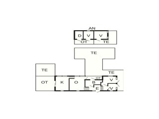 Vakantiehuis Ebeltoft Grondplan 3