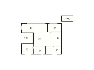 Ferienhaus Hou Grundriss 9