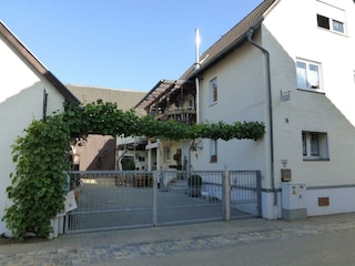 Ferienwohnung Wendt - Hofblick