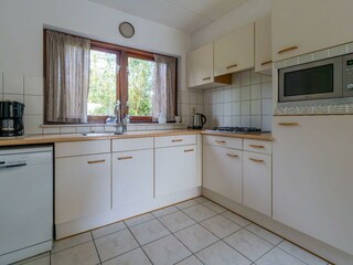 Die offene Küche mit allem Komfort