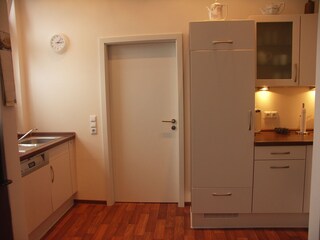 Voll ausgestattete Küche