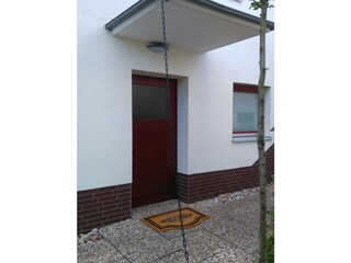 eigener privater FeWo Eingang