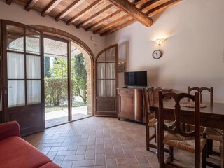 Wohnküche des Ferienhauses Il Tulipano