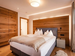 Schlafzimmer Gartenwohnung das Luis - Hotel Penzin