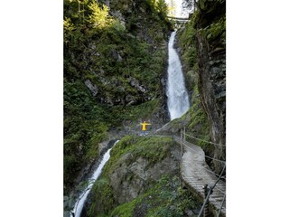 Regenwetter - Eifelbacher Wasserfall