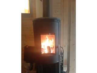 Holzofen Wohnzimmer