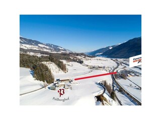 Lageplan zur Talstation