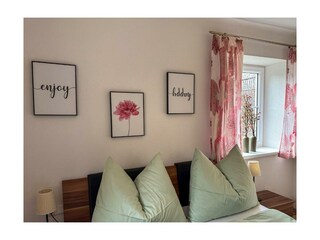 Die Kormarin, App. LEANDER, Schlafzimmer zwei deko