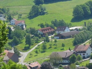 Unser Hof aus der Vogelperspektive