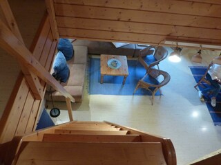 Blick von der Galerie