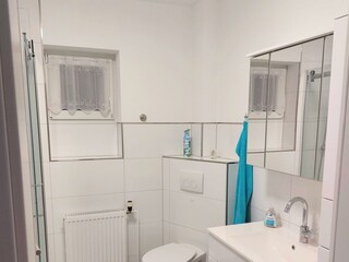 Ferienwohnung Hanna, Badezimmer