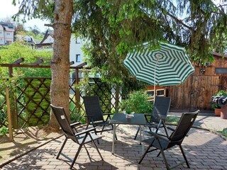 Ferienwohnung Hanna, Terrasse 1