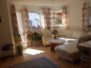 Georgs Ferienwohnung-Wohnbereich