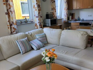 Georgs Ferienwohnung- Wohnbereich