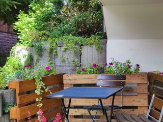 Georgs Ferienwohnung - Terrasse