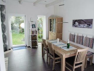Ferienhaus Refugium-Essbereich