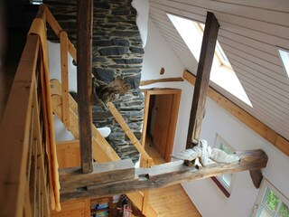 Ferienhaus "Rurtalgarten" - Flur / Empore