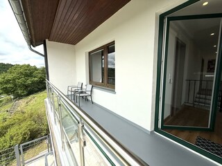 Haus Panoramablick Ferienwohnung 2 - Balkon