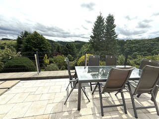 Haus Panoramablick Ferienwohnung 2 - Terrasse