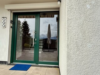 Haus Panoramablick Ferienwohnung 2 - Eingang