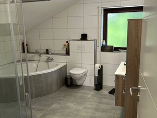 Ferienwohnung "Weiher Lounge" - Bad