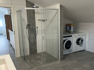 Ferienwohnung "Weiher Lounge" - Bad