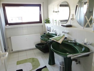 Ferienwohnung Haida, Bad1