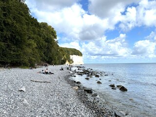 Naturstrand von Sassnitz.