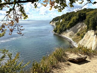 Der Ausblick vom Hochuferweg.