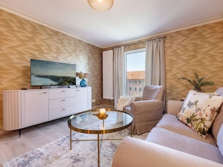 Flat-TV und Radio sind für Sie vorhanden.