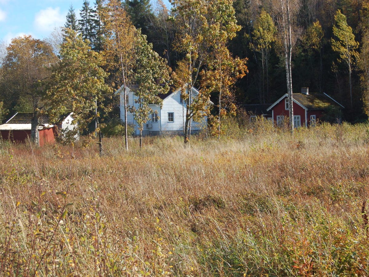 Blick aufs Haus vom Strand