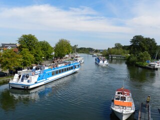 Abfahrt der Fahrgastschifffahrt im Stadthafen