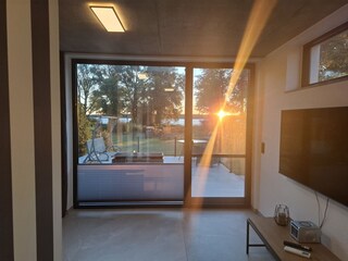 Sonnenaufgang im "SeeStudio"