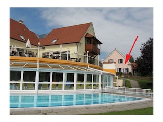 Apartment TOP 27/7 mit Blick zum Sportbecken