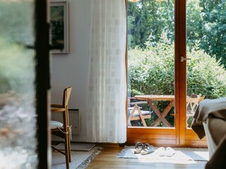 Blick auf Terrasse