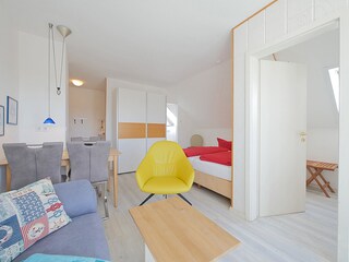 Ledersessel, Sofa mit Nackenstützen