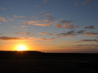 Sonnenaufgang über dem Wattenmeer