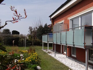 Südseite, Garten