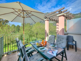 Casa de vacaciones Porlezza Grabación al aire libre 9