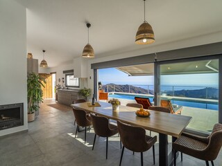 Essen mit Panoramablick.