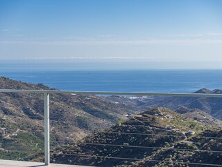 Panoramablick aufs Meer