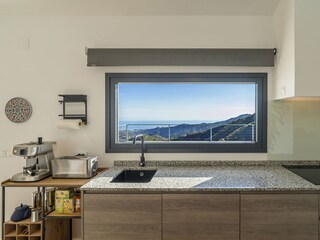 Küchenfenster mit Ausblick