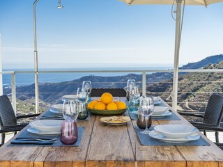 Essen mit Panoramablick