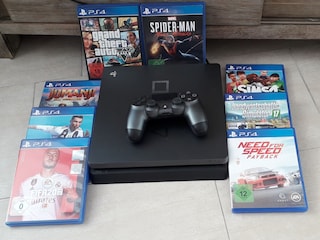 Playstation 4 mit Spielen