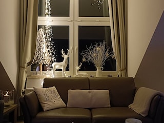 Jeder Raum wird zur Adventszeit geschmückt